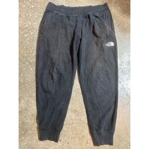 The North Face Jogger Sweatpants Men's XL Black Drawstring Outdoor Pockets 35x28
